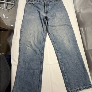 Izod Light Blue Men's Straight Jeans